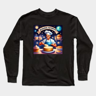 Baking Genius Long Sleeve T-Shirt